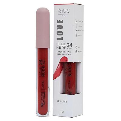 Lip Oil Vegano 24h Nude Cor 811 Max Love