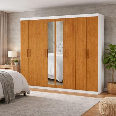 Guarda Roupa 8 Portas Espelho Gran Prime-grand Line