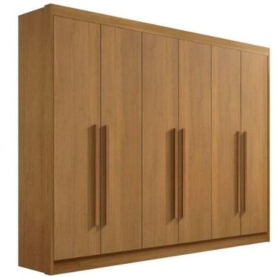 Guarda Roupa Casal 6 Portas 7 Gavetas - New Athos-cinamomo - Móveis D'doro