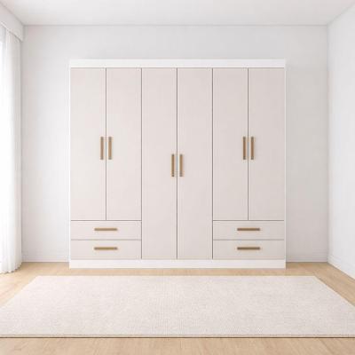 Guarda Roupa 6 Portas 4 Gavetas Allure -grand Line