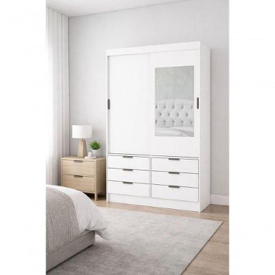 Guarda Roupa 6 Gavetas 1 Espelho Sunset-grand Line