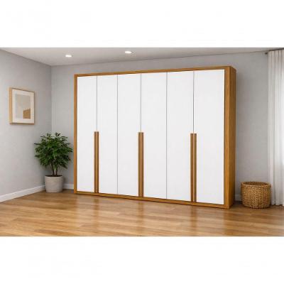 Guarda Roupa 6 Portas 6 Gaveta Living -grand Line