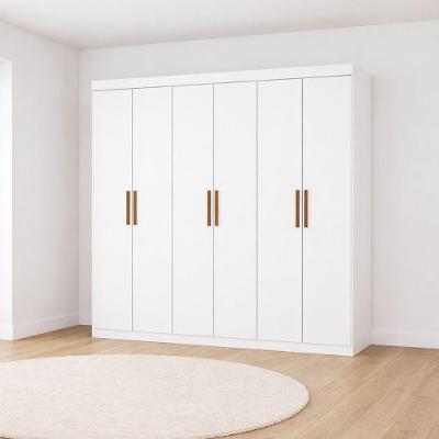 Guarda Roupa 6 Portas 2 Gavetas Perla -grand Line