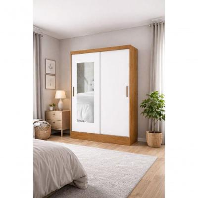 Guarda Roupa Com 2 Portas E Espelho Sapphire -grand Line