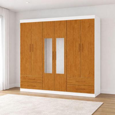 Guarda Roupa 6 Portas 4 Gav 2 Espelhos Allure -grand Line