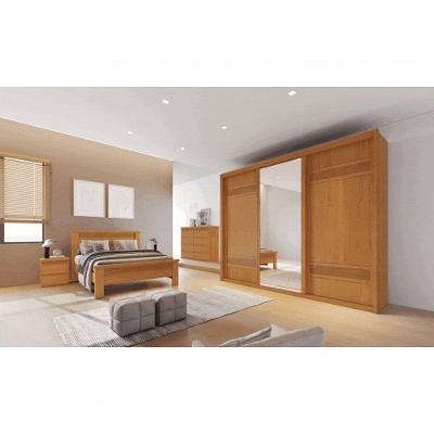 Guarda Roupa Casal Espelho 3 Portas 6 Gavetas Palissy Bettio