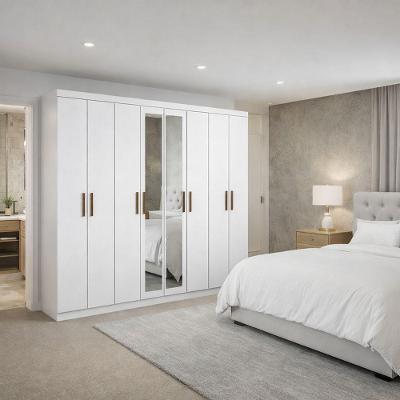 Guarda Roupa 8 Portas Espelho Gran Prime-grand Line