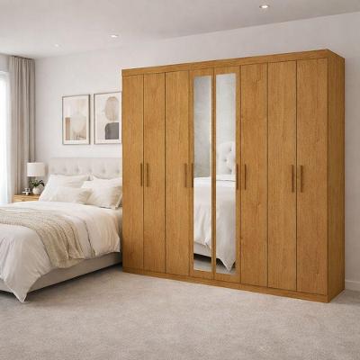 Guarda Roupa 8 Portas Espelho Gran Prime-grand Line