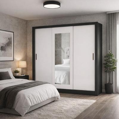 Guarda Roupa 3 Portas 3 Gav E Espelho Sapphire -grand Line