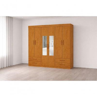 Guarda Roupa 6 Portas 4 Gav 2 Espelhos Allure -grand Line