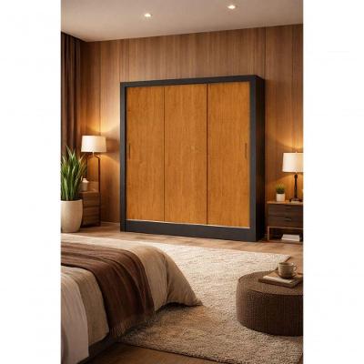 Guarda Roupa 3 Portas 3 Gavetas Sapphire -grand Line