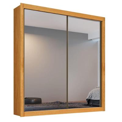 Guarda Roupa Espelhado 2 Portas 4 Gavetas - Zurique Europa