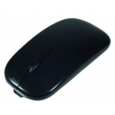 Mouse Sem Fio Recarregável K-mex, 1600dpi, Design Slim, Usb-c, Preto - Ma-a7f4