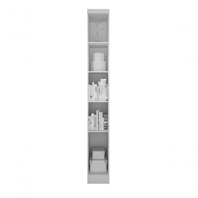 Modulado Cantoneira 4 Prateleiras - Rizon-branco - Móveis Novo Horizonte