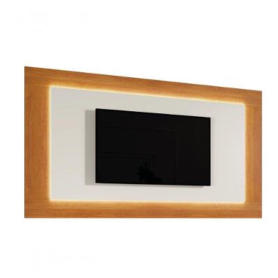 Painel Com Led 2,20m - Atenas-naturale-off - Mavau Móveis