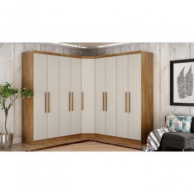 Modulado Closet Completo 9 Portas 6 Gav Linea Novo Horizonte