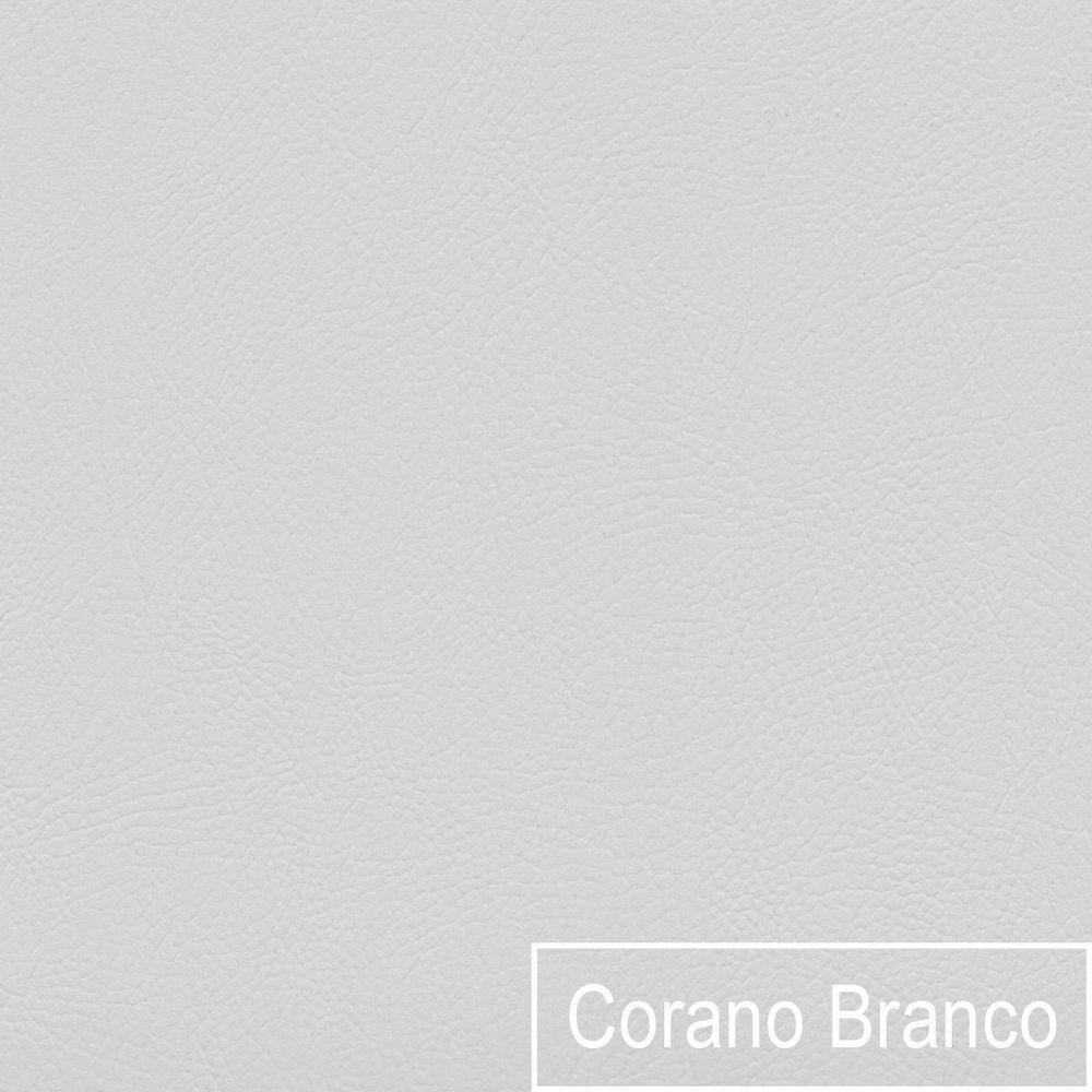 Kit Diva Recamier Diana 160cm Lado Esquerdo E 02 Poltronas Classic ano -  Branco - 2