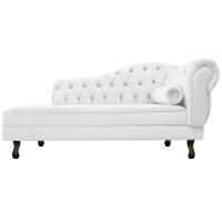 Kit Diva Recamier Diana 160cm Lado Esquerdo E 02 Poltronas Classic ano -   Branco