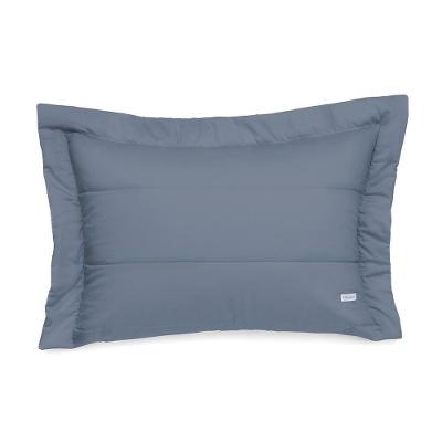 Porta Travesseiro Altenburg Cetim 300 Fios 50cm X 70cm Azul