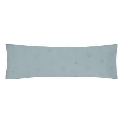 Porta Travesseiro Body Pillow Altenburg Ultrawave Anarruga Azul Etienne
