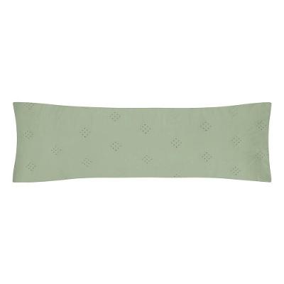Porta Travesseiro Body Pillow Altenburg Ultrawave Anarruga Verde