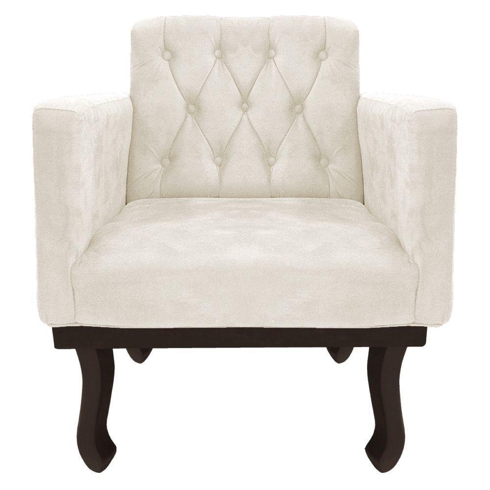 Kit Diva Recamier Diana 160cm Lado Esquerdo E 02 Poltronas Classic ano -   Bege - 10