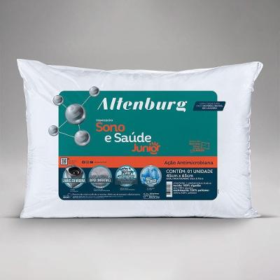 Travesseiro Infantil Altenburg Sono E Saúde Junior 45cm X 65cm Branco