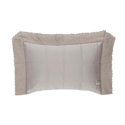 Porta Travesseiro Altenburg Bordados Em Cetim 300 Fios Barnot 50cm X 70cm