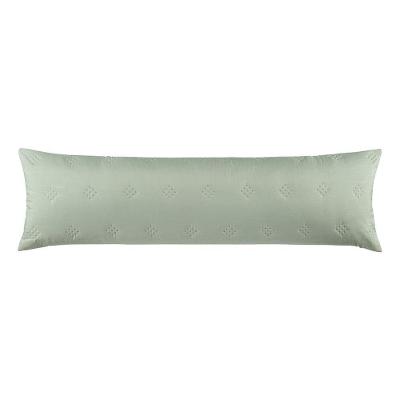 Porta Travesseiro Altenburg Body Pillow Ultrawave 40cm X 130cm Verde Ritmo