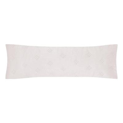 Porta Travesseiro Body Pillow Altenburg Toque Acetinado Ultrawave Anarruga Branco