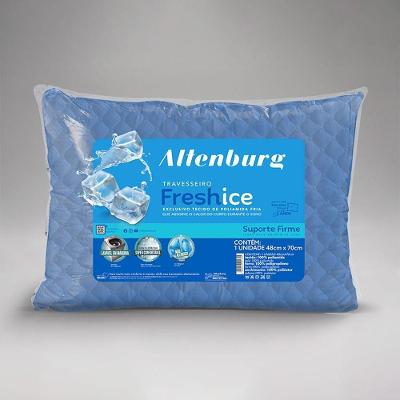 Travesseiro Altenburg Fresh Ice Azul 48cm X 70cm