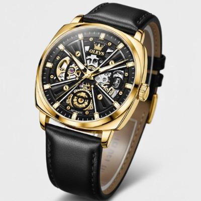 Relógio Automático Olevs Profissional Mecanismo Mecanico