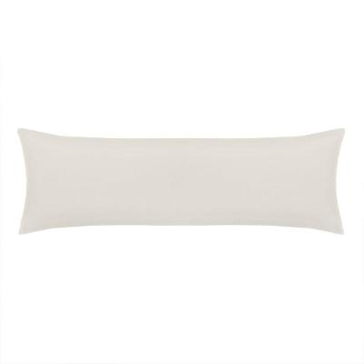 Fronha Body Pillow Altenburg Toque Acetinado Bege Porcelana