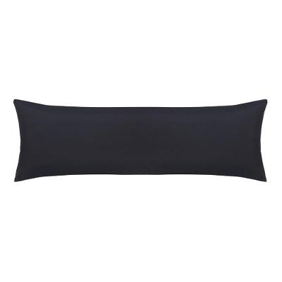 Fronha Body Pillow Altenburg Toque Acetinado 40cm X 130cm Preto