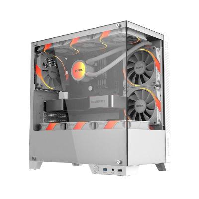 Gabinete Gamer Pcyes Forcefield Twr White Ghost- Gfftwrwg