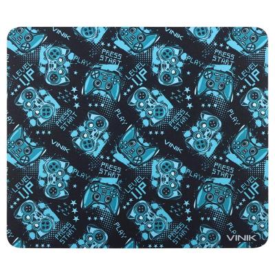 Mouse Pad Gamer Vinik Level Up 320x270x2mm - Mplu32