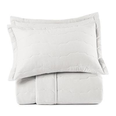 Jogo De Colcha King 3 Peças Altenburg Malha Fio Penteado Branco