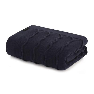 Peseira Tricô 70cm X 2,20m Altenburg Serenité Azul Náutica