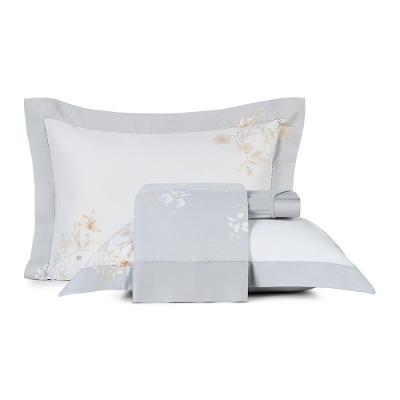 Jogo De Cama Casal Altenburg Cetim 300 Fios Flor De Lírio