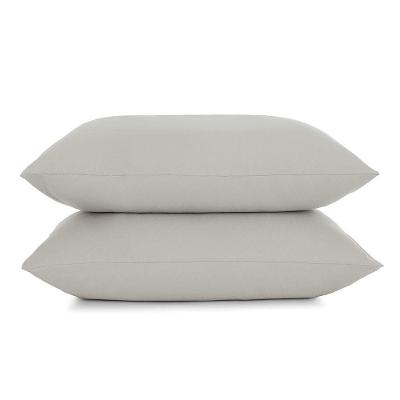 Jogo De Fronha Altenburg 2 Peças Malha Fio Penteado Cinza Platinum