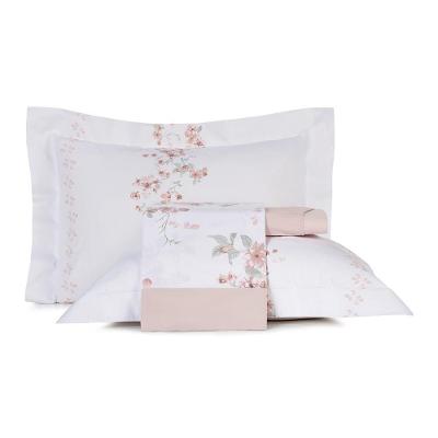 Jogo De Cama King 4 Peças Altenburg Algodão Lux 200 Fios Liliflora