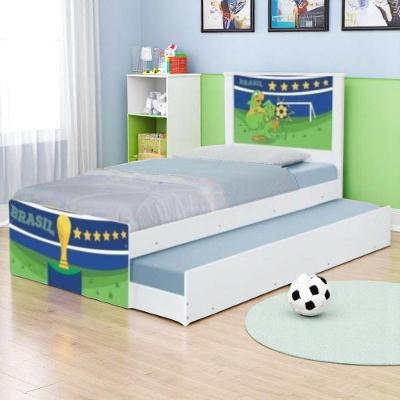 Bi Cama Infantil Solteiro 195cm X 96cm Kmteb Futebol