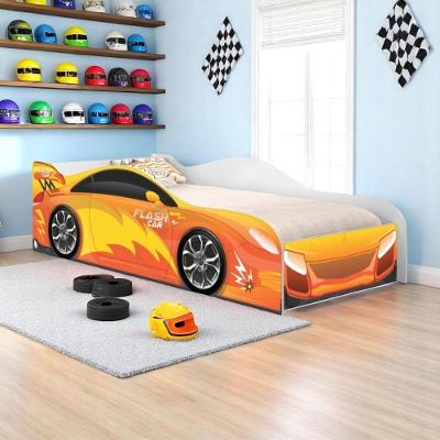 Cama Flash Solteiro 197cm X 92cm Kmcb Laranja