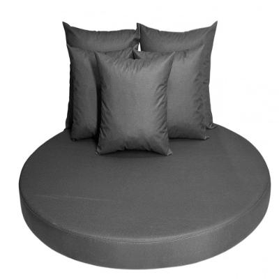 Almofadas Para Sofá Cheias Decorativas, Impermeáveis Trama Grafite