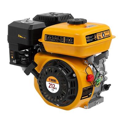Motor Gasolina 7hp Denzel Rx-17k 212cc Eixo Horizontal 19mm Partida Manual