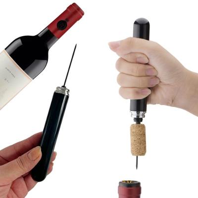 Saca Rolha Abridor Vinho Pneumático Bomba Ar Pressão Premium