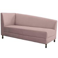 Kit Diva Recamier Heitor 185cm Lado Direito e 02 Poltronas Luiza Linho Rosê - 9