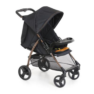 Carrinho De Bebê Galzerano San Remo 1041 De 0 Meses Até 22kg Preto E Cobre