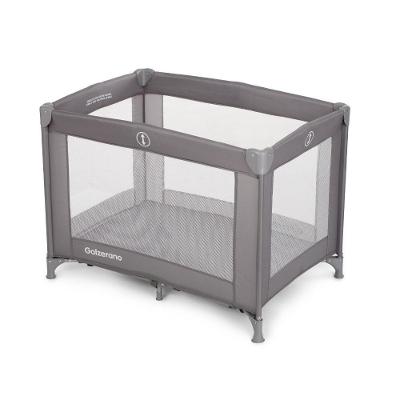 Berço Portátil E Cercadinho Galzerano Basic Cinza