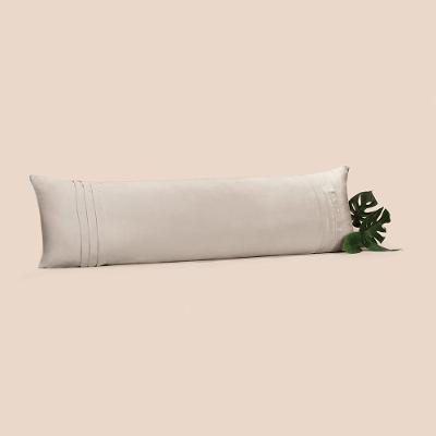 Fronha Body Pillow 40cm X 1,30m Altenburg Haus Frescor Bege Instinto